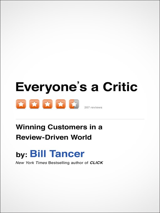 Title details for Everyone's a Critic by Bill Tancer - Wait list